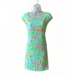 Jean-Pierre Klifa Paris Daphne Dress Women's XL Floral Colorful Resort Wear